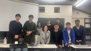 2025.12. Ding さん、留学期間を終え、中国（南京理工大学）に帰国